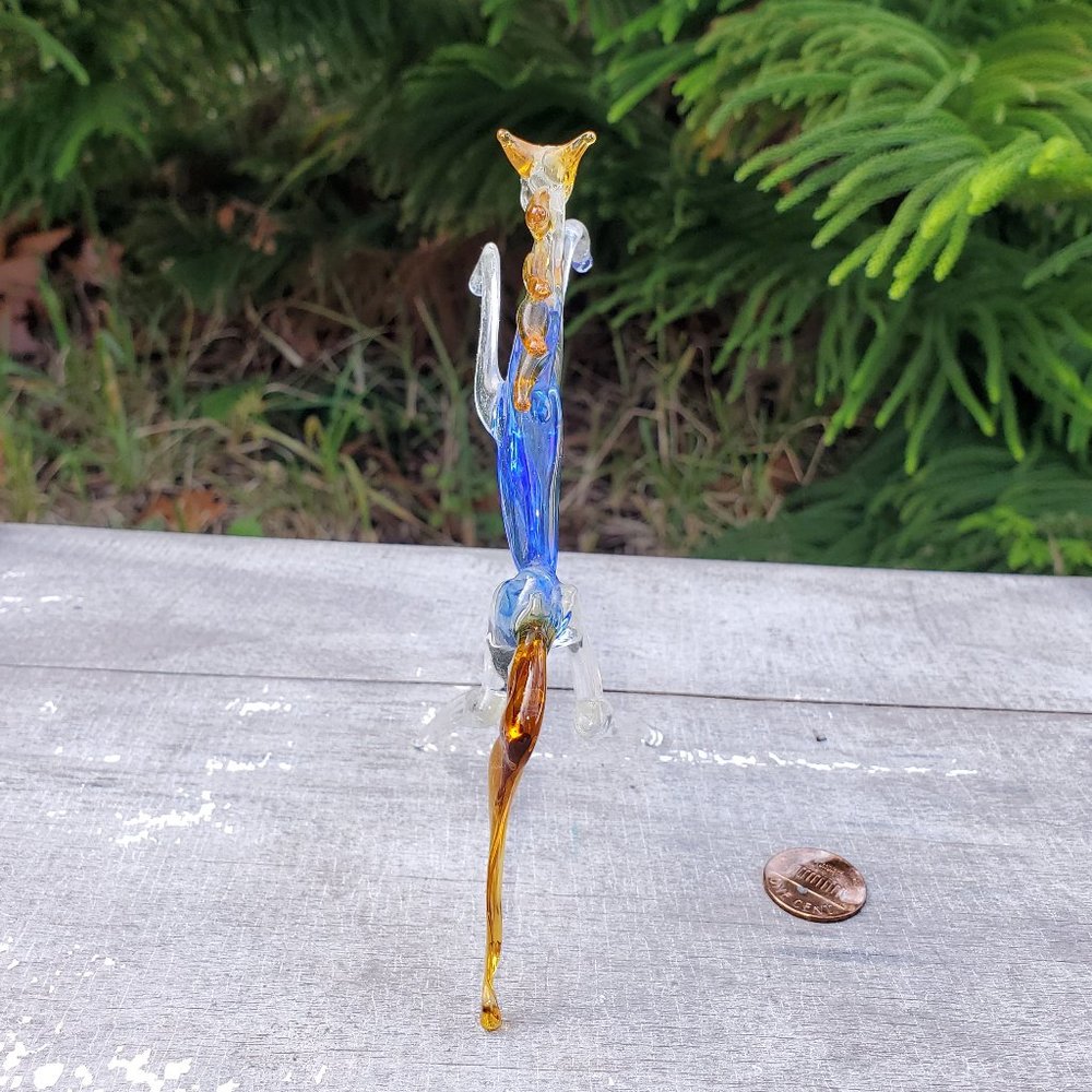 Vintage Glass Art Horse - Picture 3 of 4